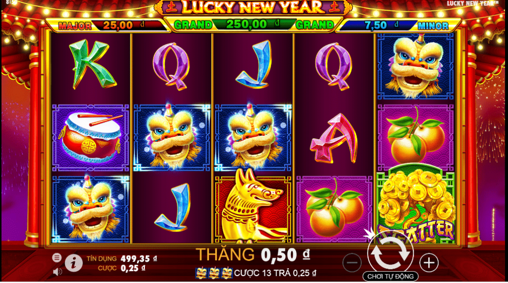 Luật chơi Lucky New Year